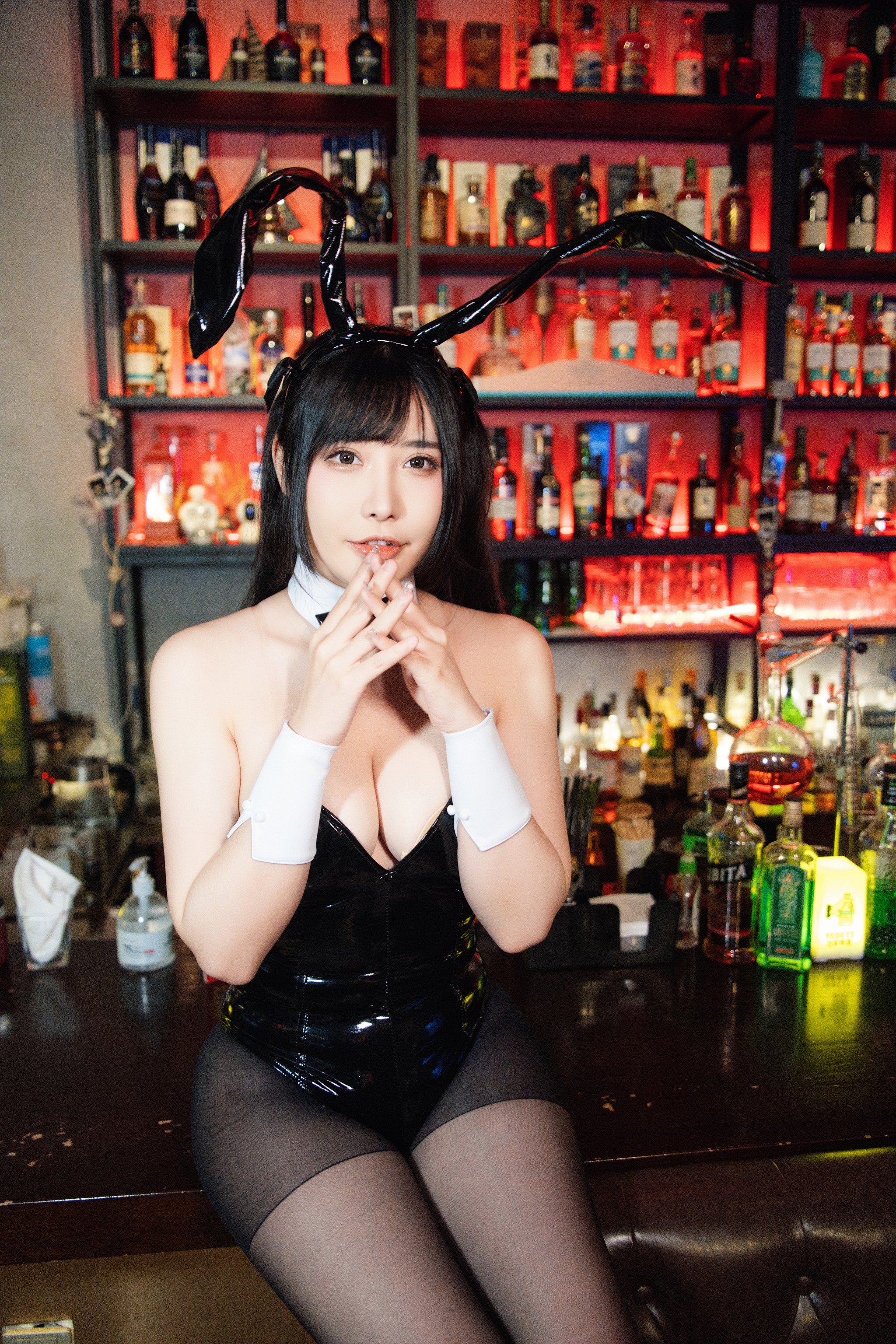 图片[1]-糖果果Candy – NO.009 黑胶兔兔2[159P]-XikXak
